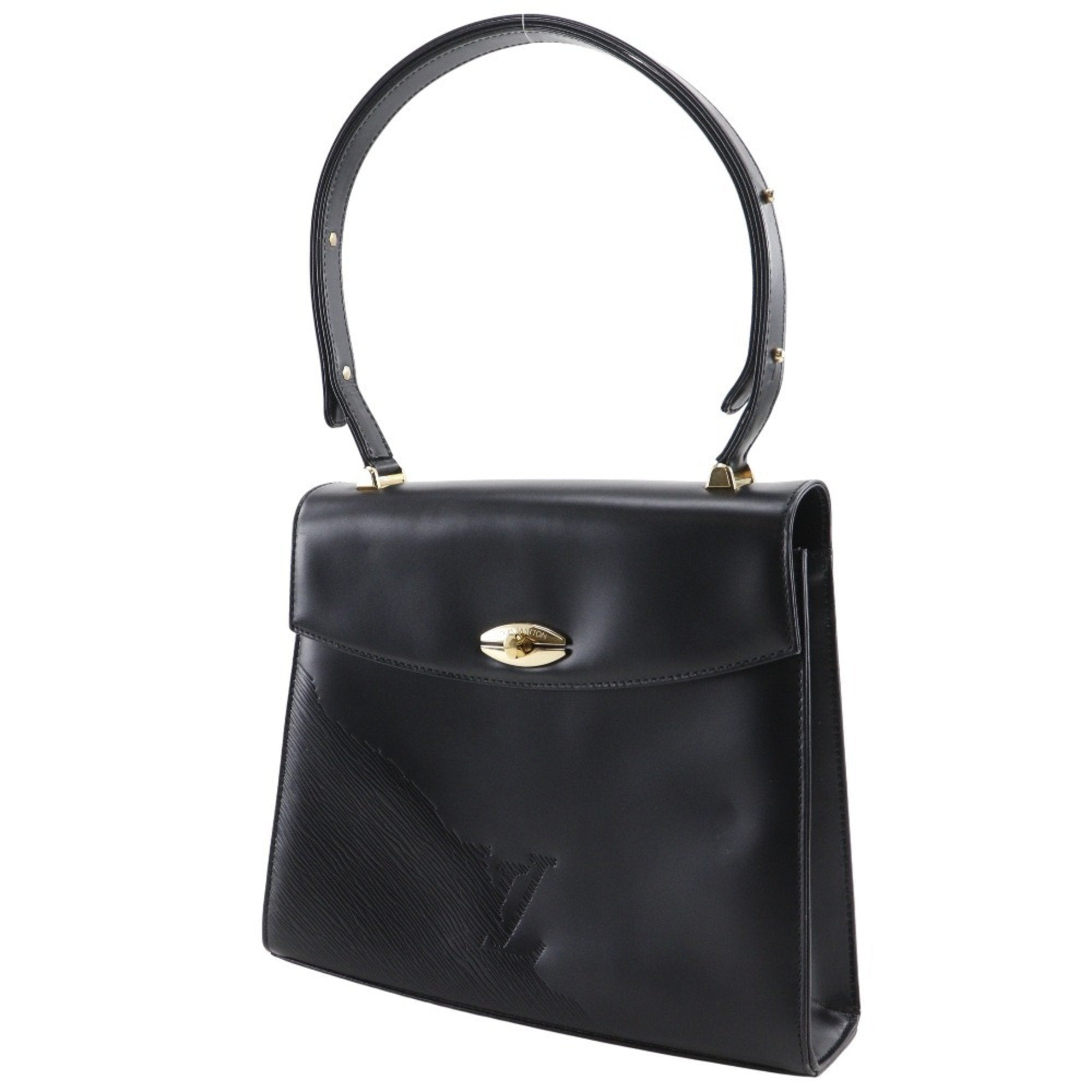 Louis Vuitton Epi Black Noir Epi Leather Shoulder Bag (Pre-Owned)