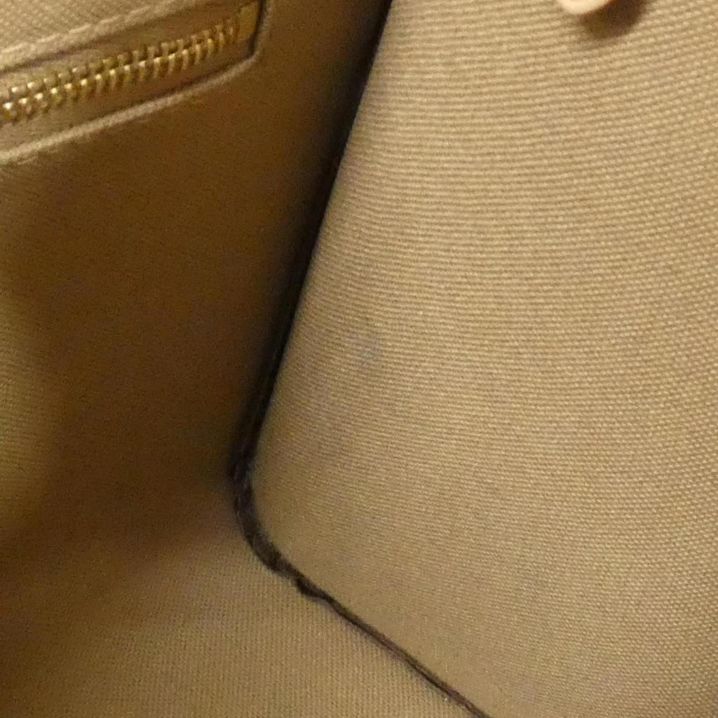 Louis Vuitton Marron Coated Canvas Handbag (Pre-Owned)