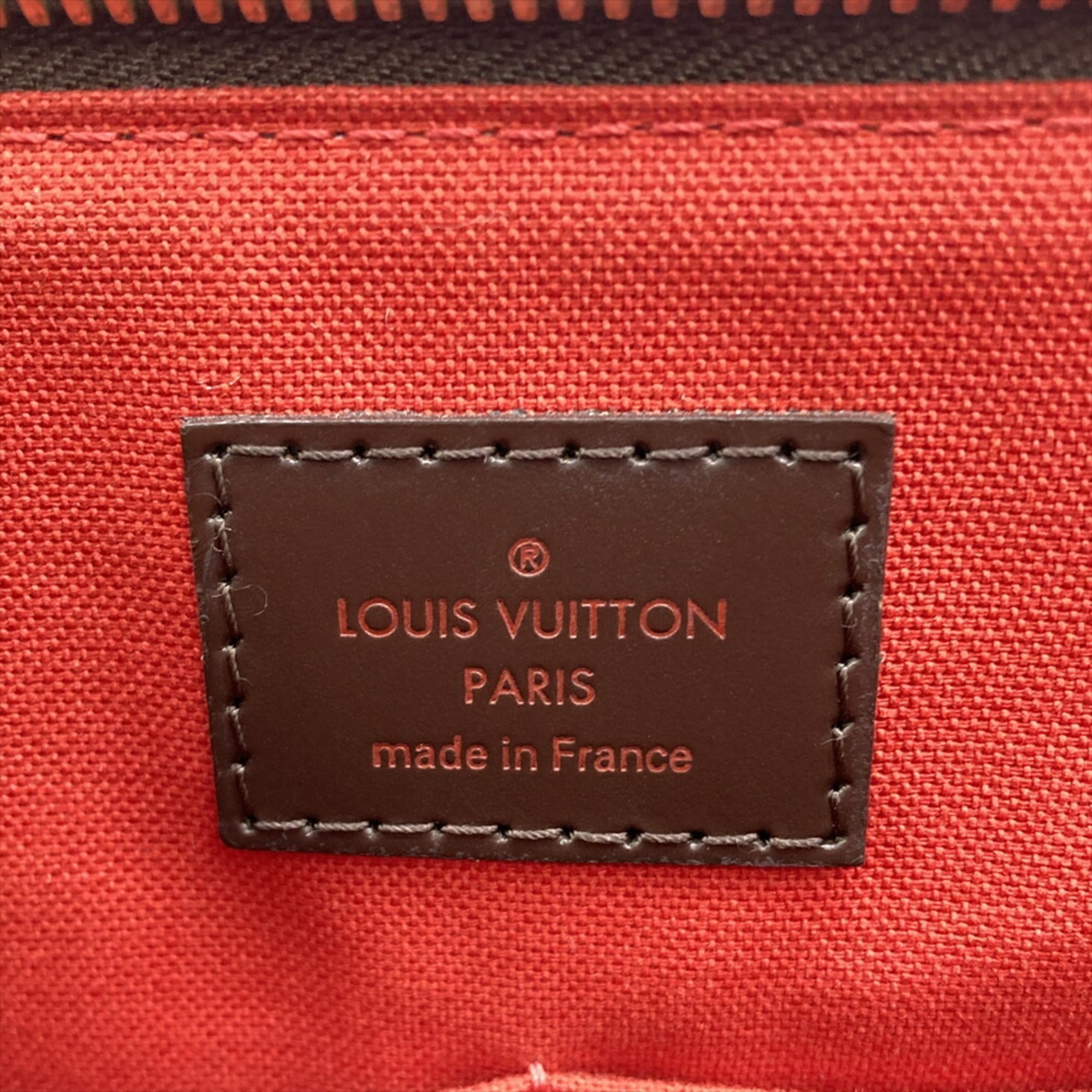 Louis Vuitton Brown Damier Canvas Tote Bag (Pre-Owned)