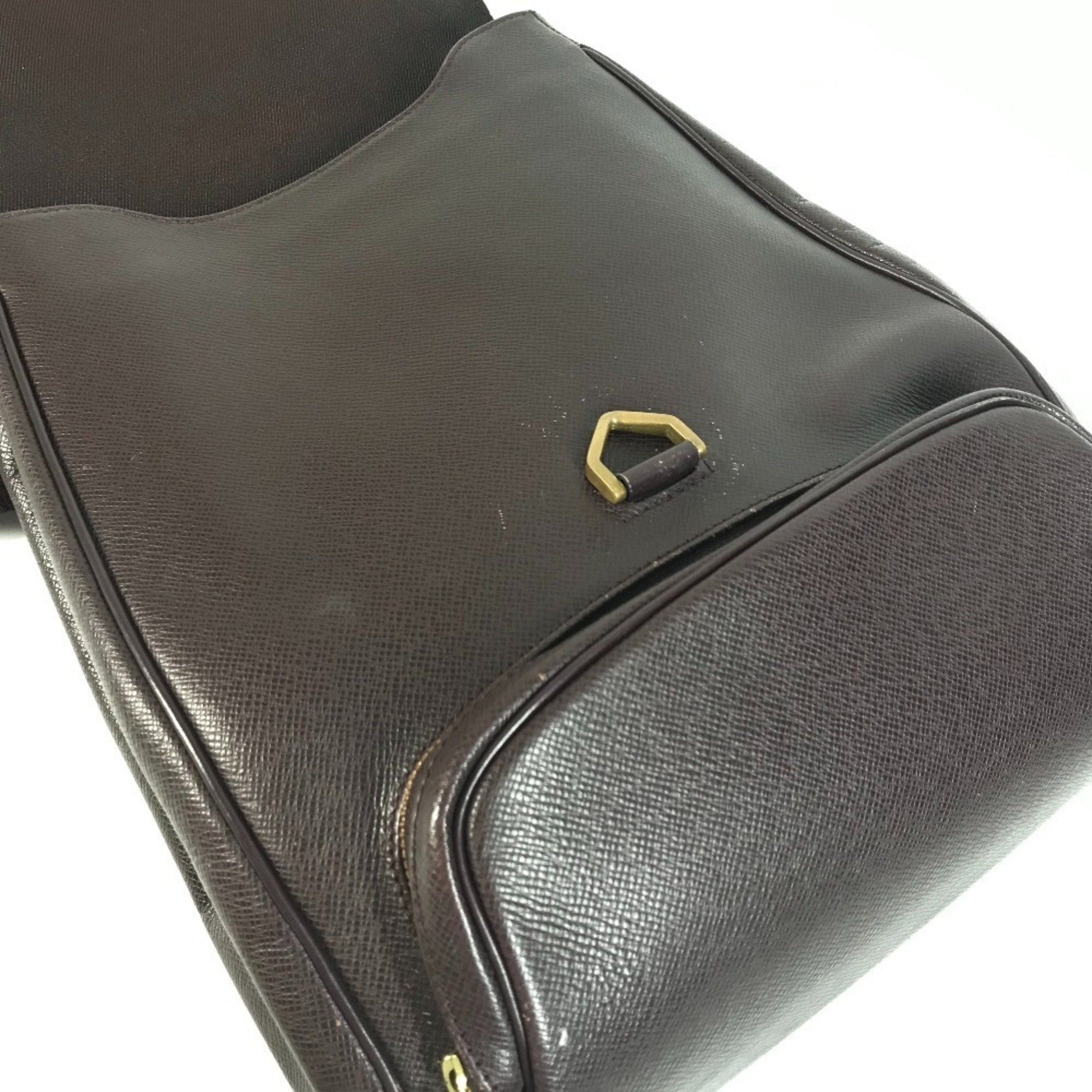 Louis Vuitton Acajou Taiga Leather Backpack (Pre-Owned)