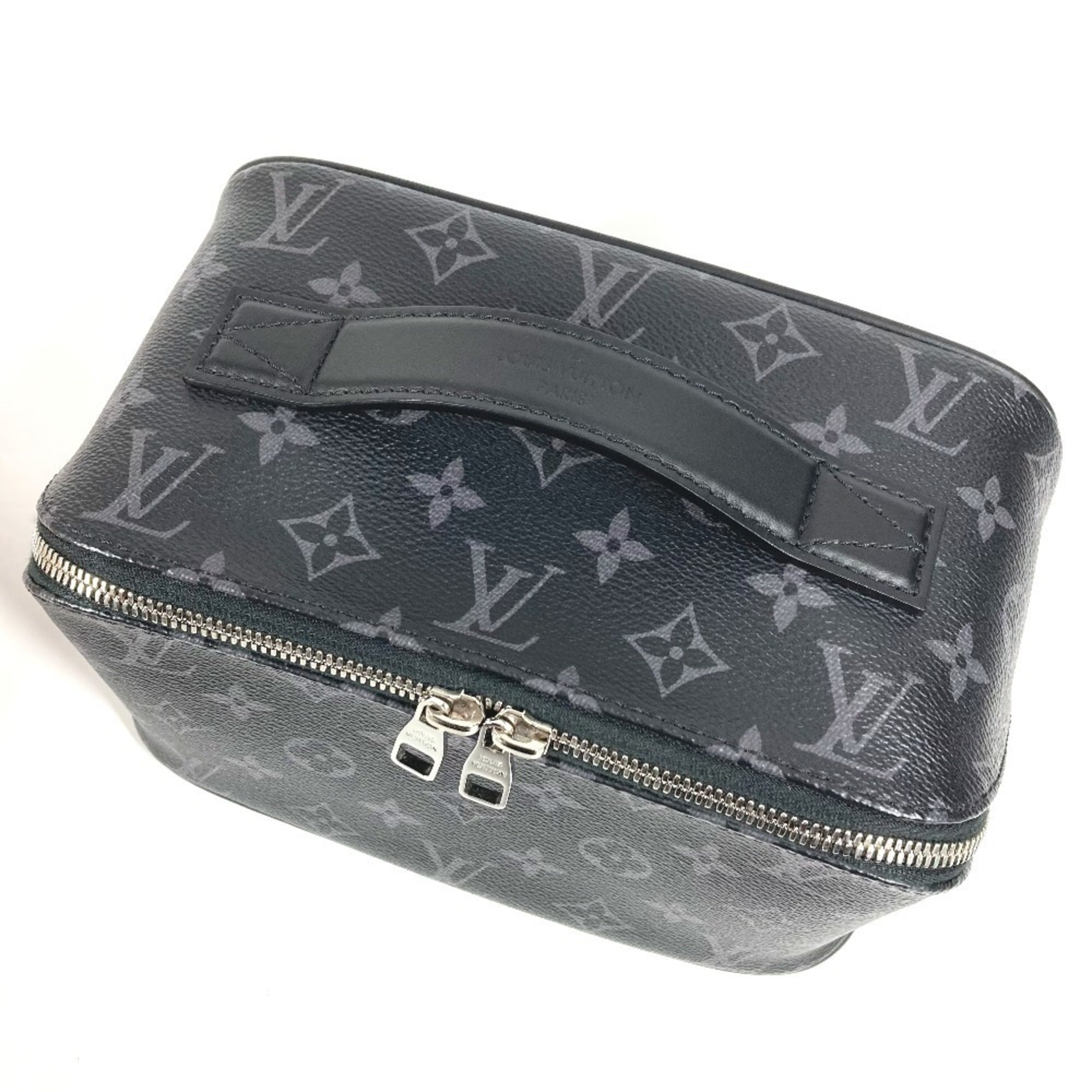 Louis Vuitton Black Monogram Monogram Eclipse Monogram Eclipse Clutch Bag Handbag Pouch (Pre-Owned)