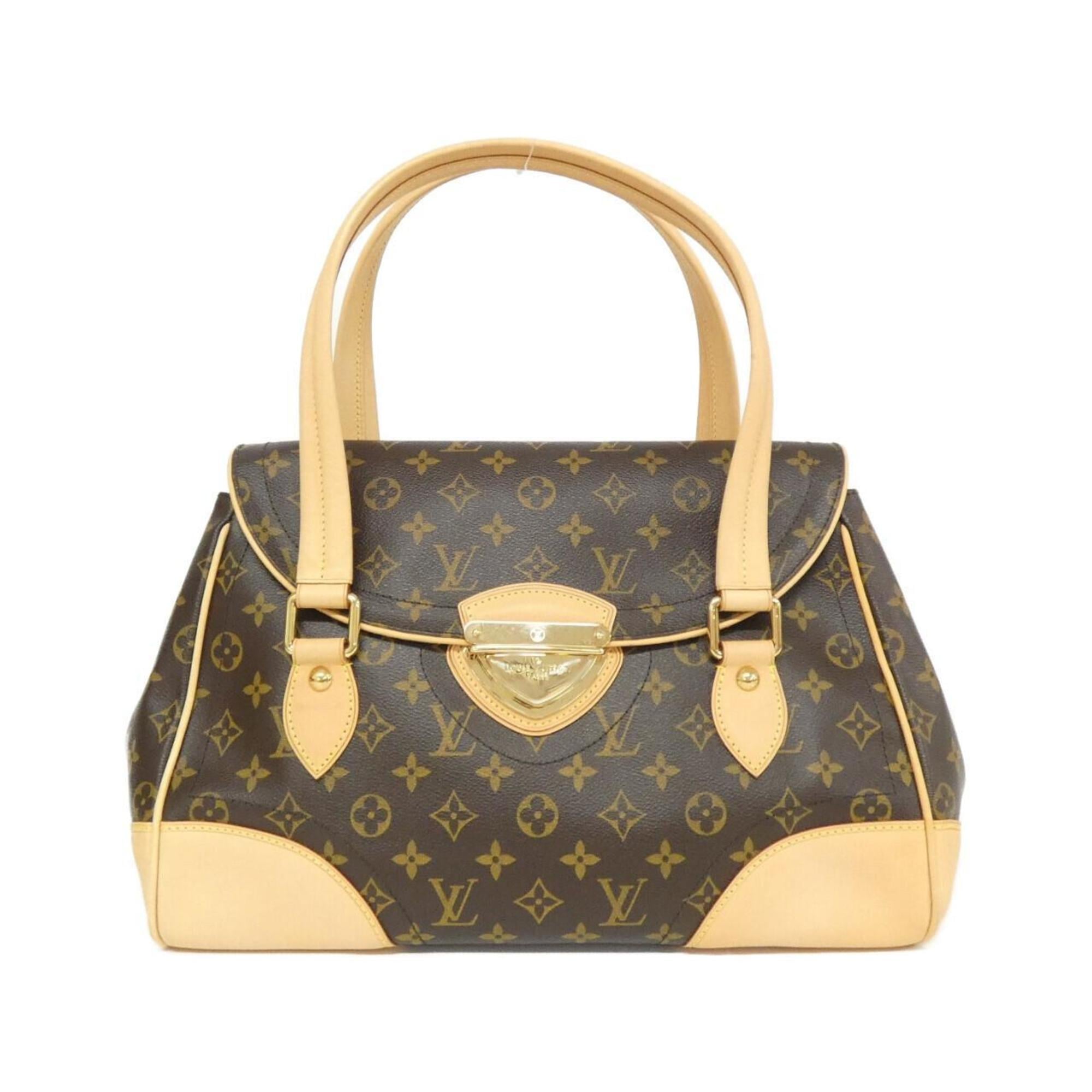 Louis Vuitton Marron Coated Canvas Shoulder Bag (Pre-Owned)