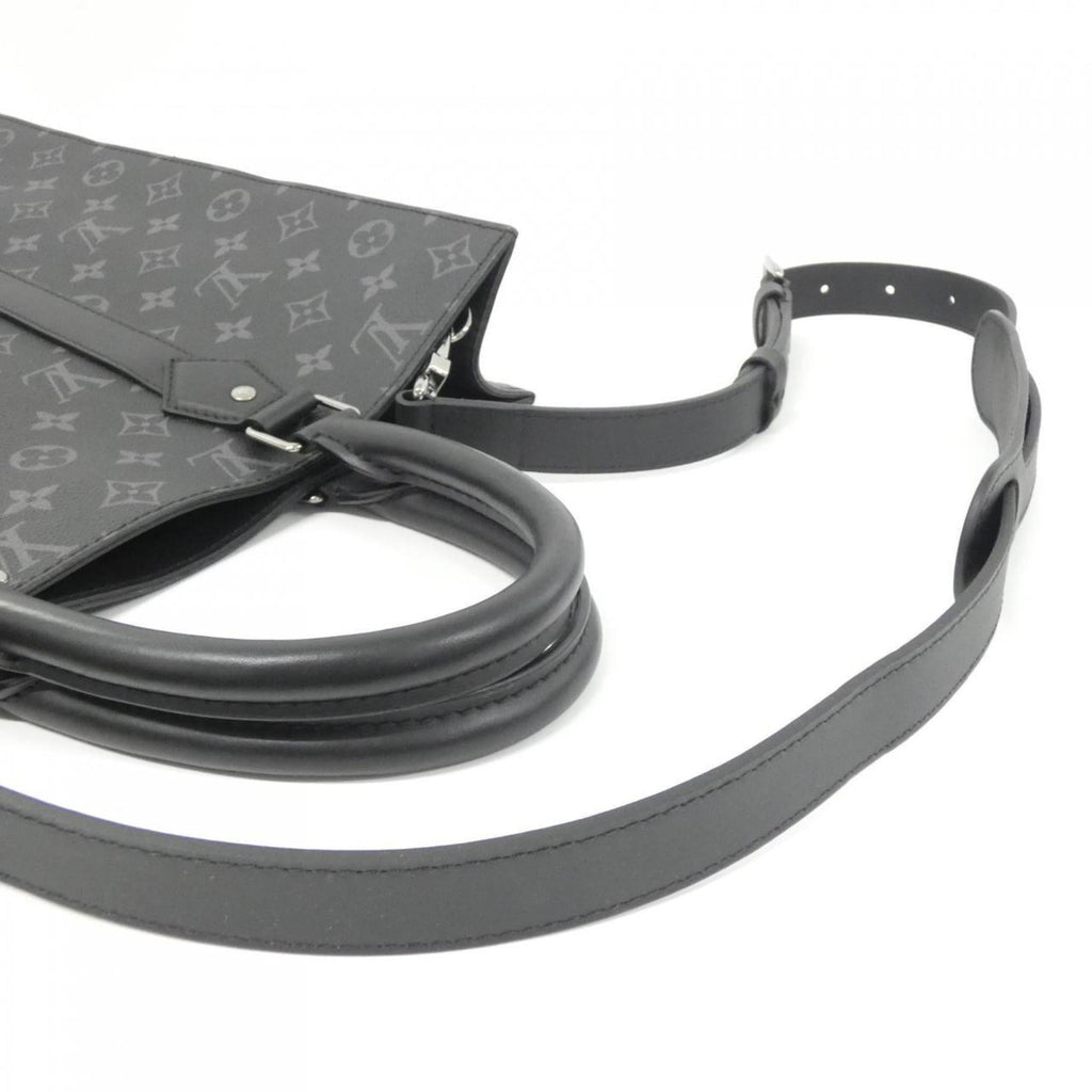 Louis Vuitton Black Coated Canvas Handbag (Pre-Owned)