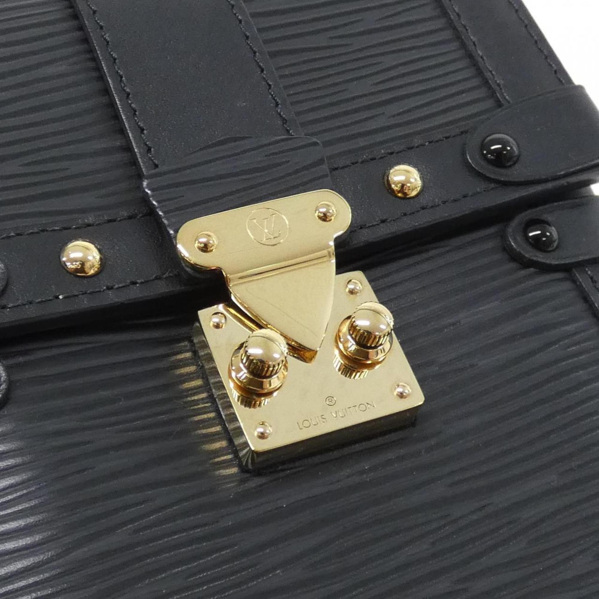 Louis Vuitton Gold Leather Pochette Shoulder Bag (Pre-Owned)
