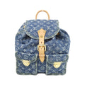 Louis Vuitton Monogram Denim Blue Monogram Denim Backpack (Pre-Owned)