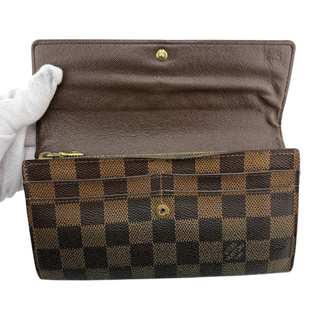 Louis Vuitton Brown Cuir Ombre Leather Coin Purse/Coin Case (Pre-Owned)