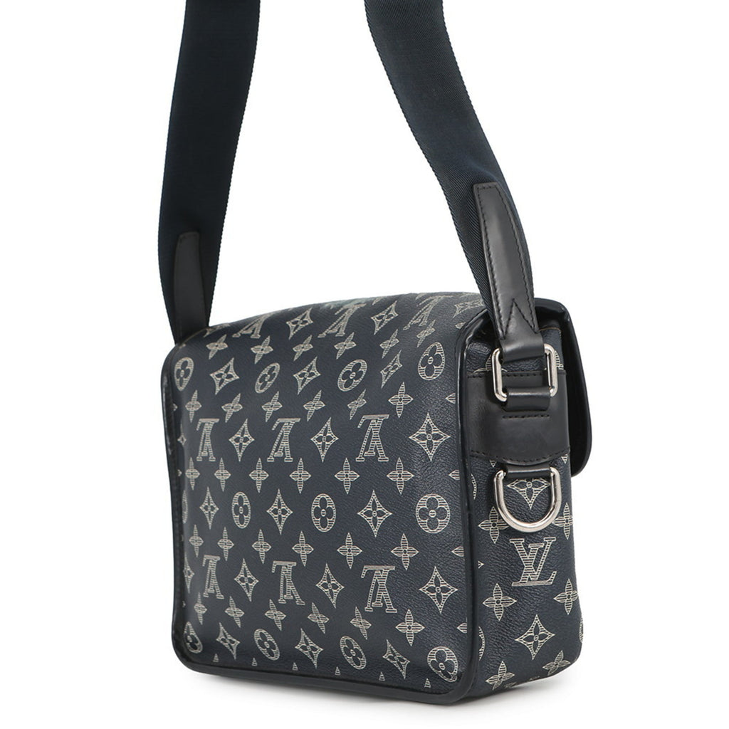Louis Vuitton Monogram Savane Navy Handbag Shoulder Bag (Pre-Owned)