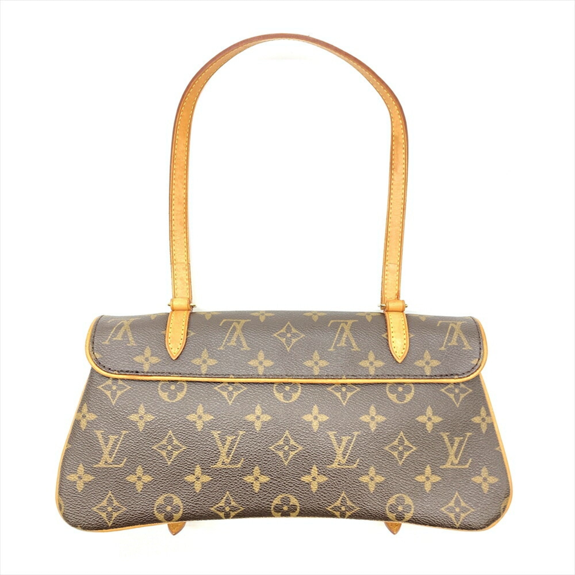 Louis Vuitton Monogram Brown Galle Monogram Monogram Shoulder Bag (Pre-Owned)