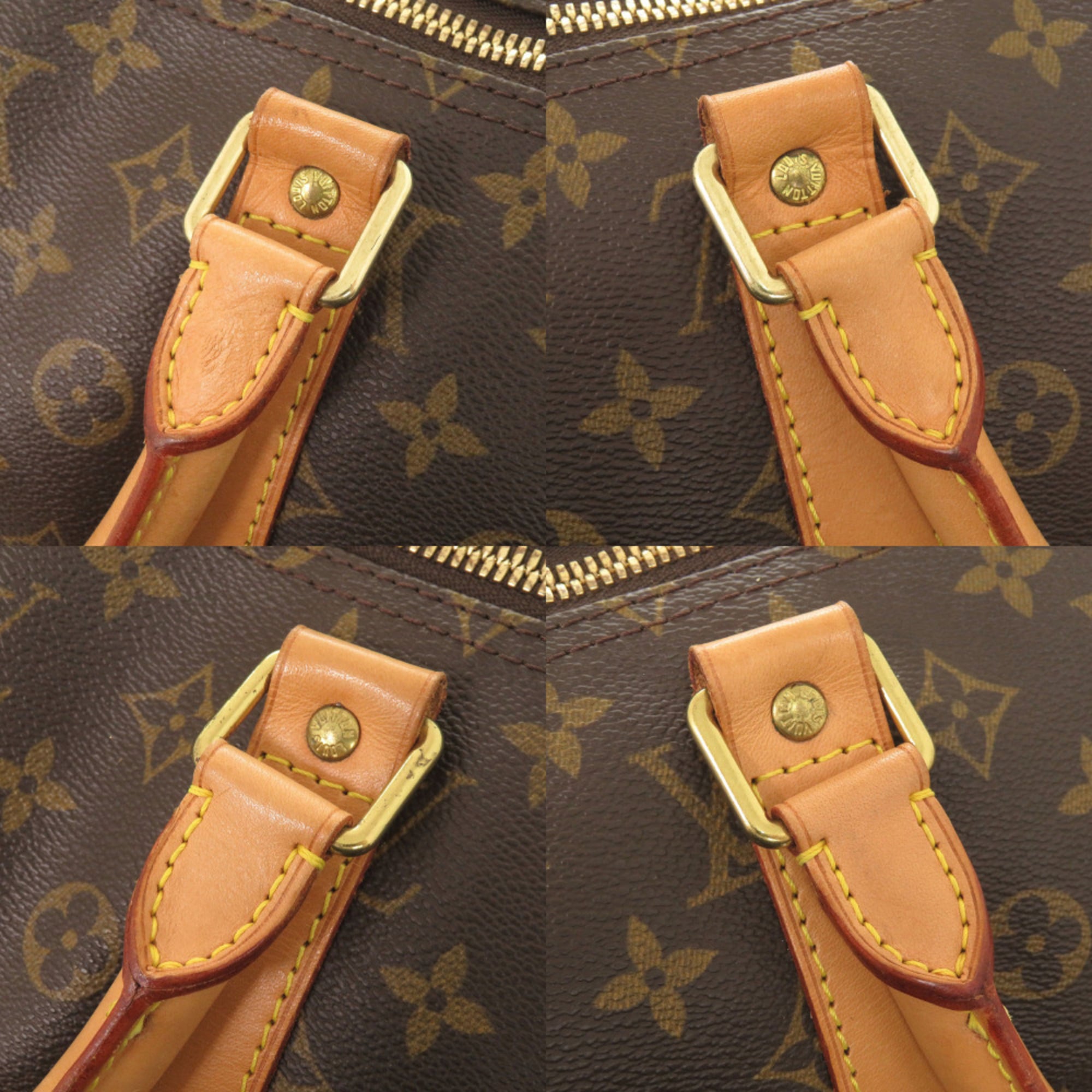 Louis Vuitton Brown Monogram Monogram Boston Bag (Pre-Owned)
