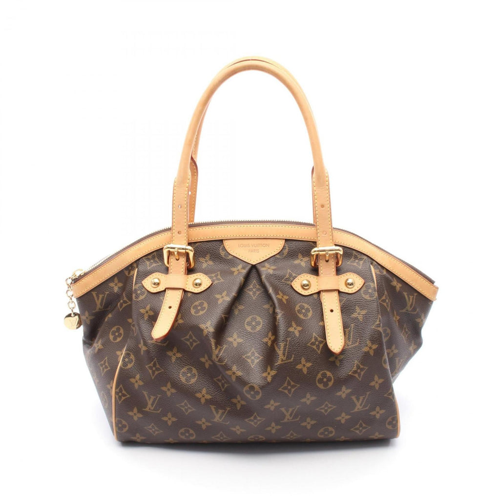 Louis Vuitton Brown Monogram Pvc Coated Canvas Leather Handbag (Pre-Owned)