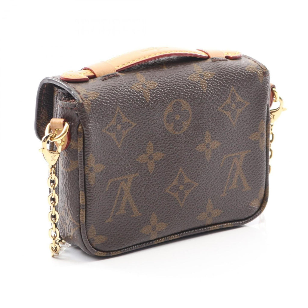 Louis Vuitton Brown Pvc Leather Handbag (Pre-Owned)