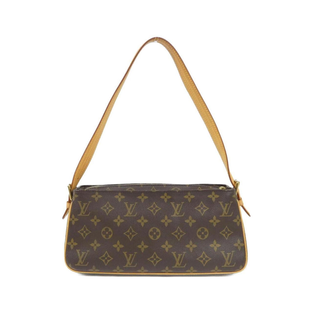 Louis Vuitton Brown Coated Canvas Shoulder Bag (Pre-Owned)