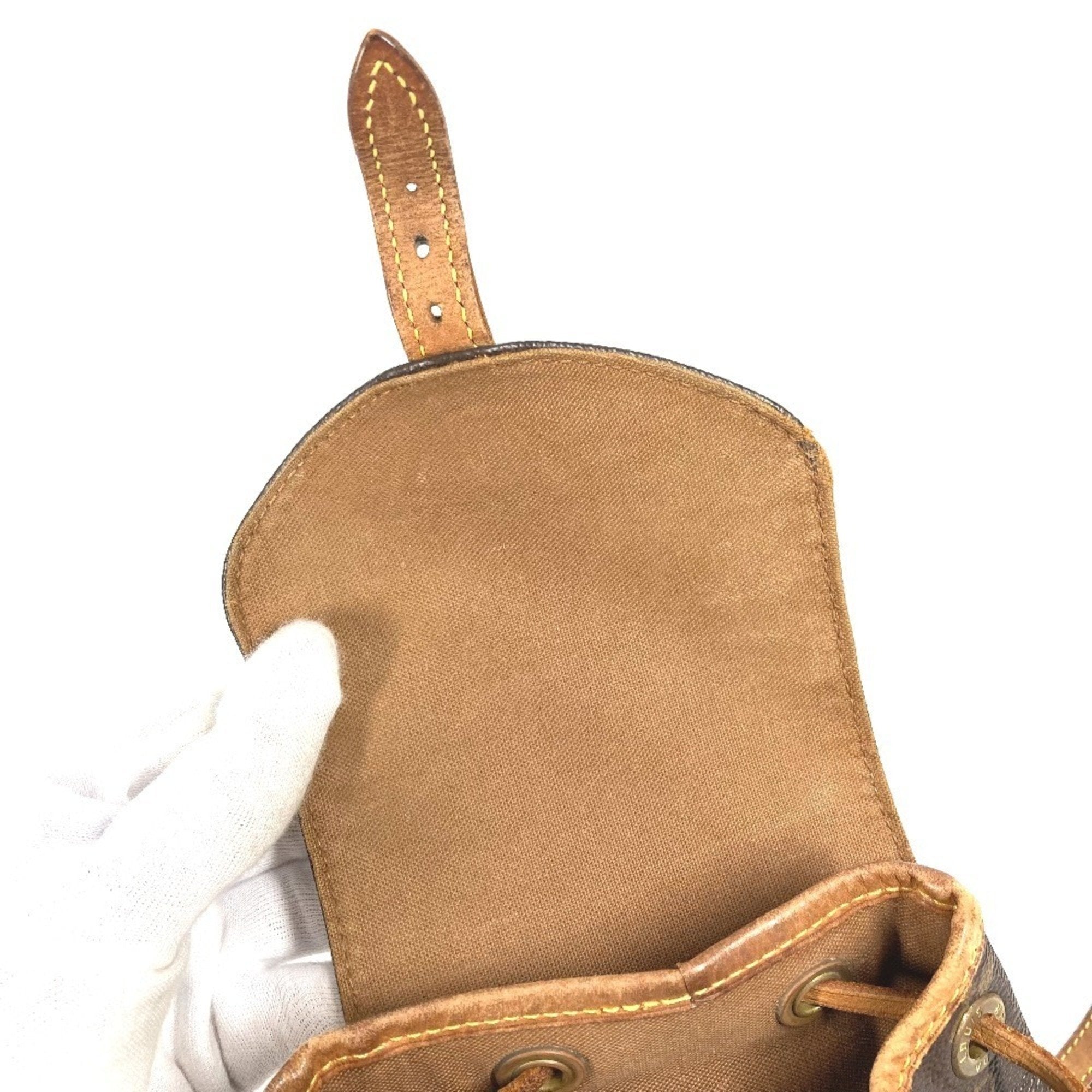 Louis Vuitton Brown Galle Monogram Monogram Backpack (Pre-Owned)