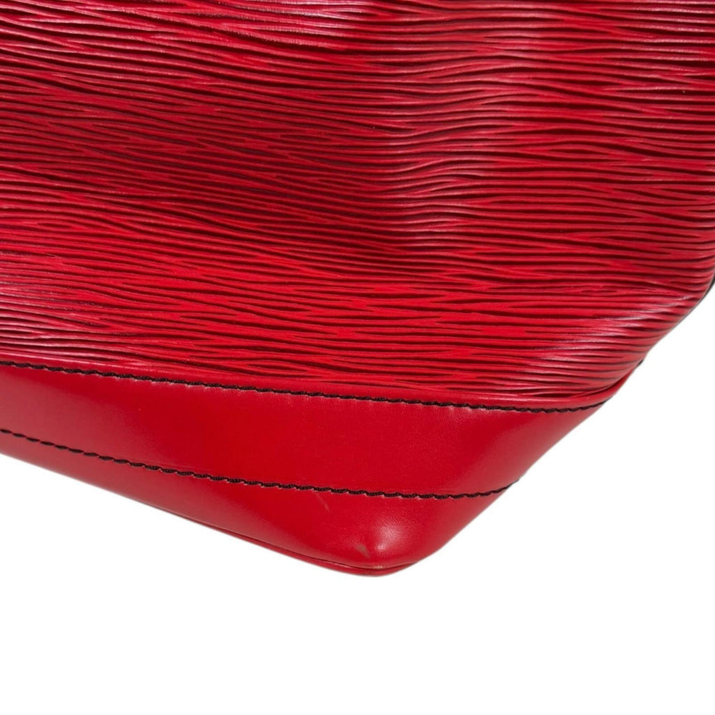 Louis Vuitton Castilian Red Red Color Epi Leather Shoulder Bag (Pre-Owned)