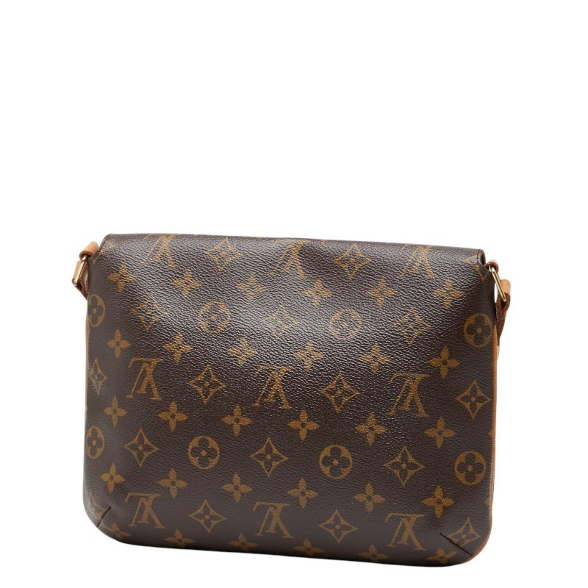 Louis Vuitton Brown Pvc Leather Shoulder Bag (Pre-Owned)