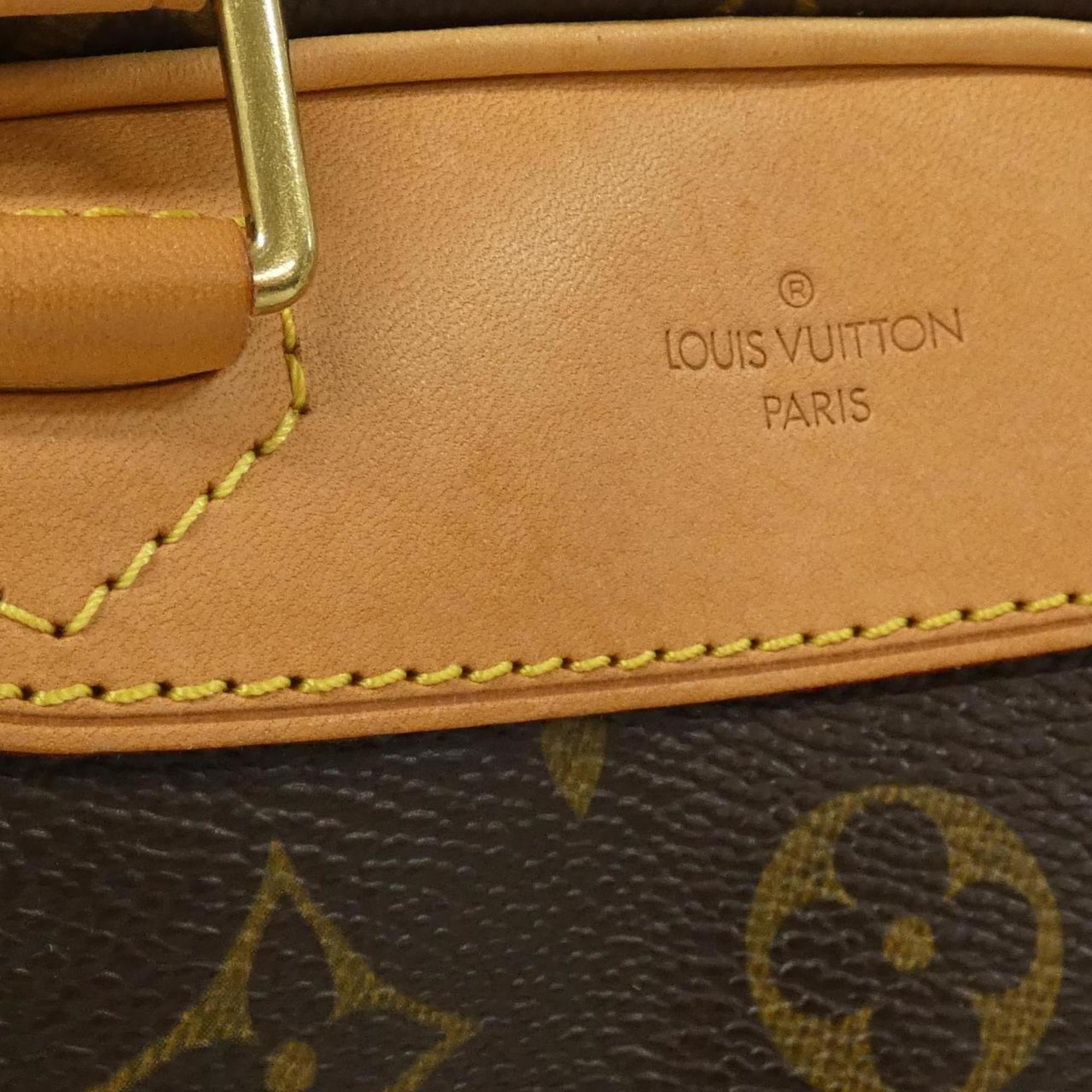 Louis Vuitton Marron Coated Canvas Handbag (Pre-Owned)