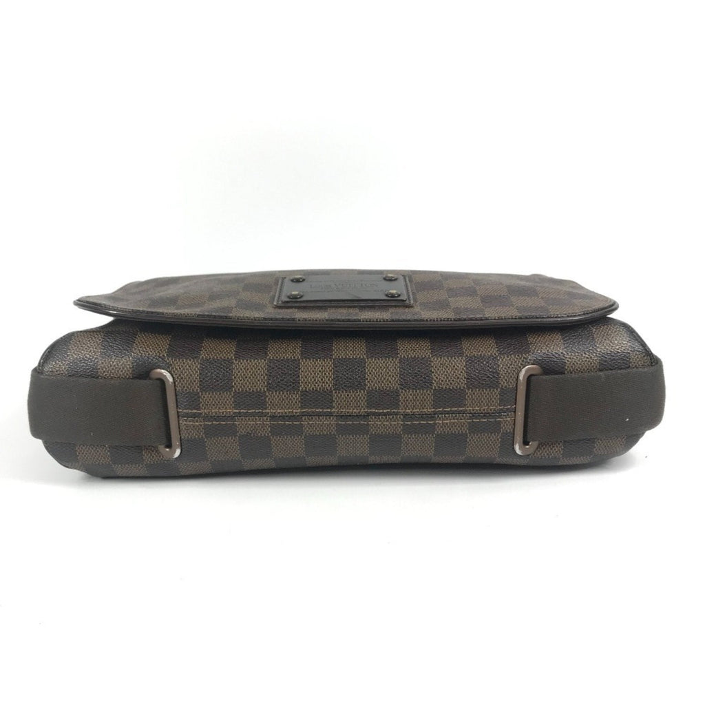 Louis Vuitton Brown Ebene Damier Canvas Messenger Bag Shoulder Bag (Pre-Owned)