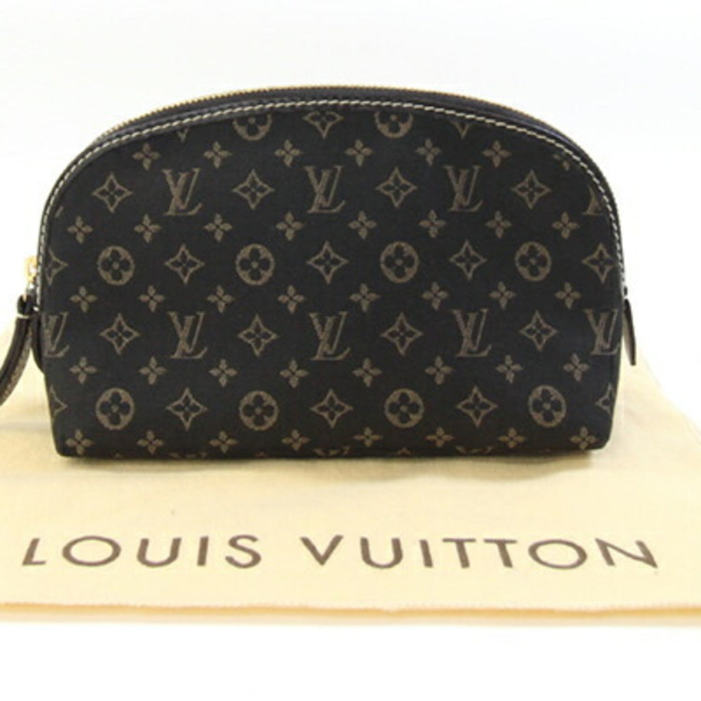 Louis Vuitton Dark Brown Fusain Monogram Idylle Canvas Pochette Pouch (Pre-Owned)