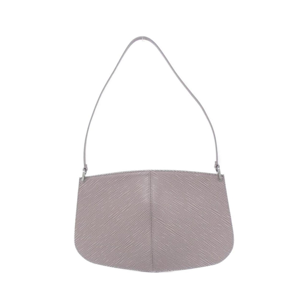 Louis Vuitton Purple Silver Leather Pochette Pouch (Pre-Owned)