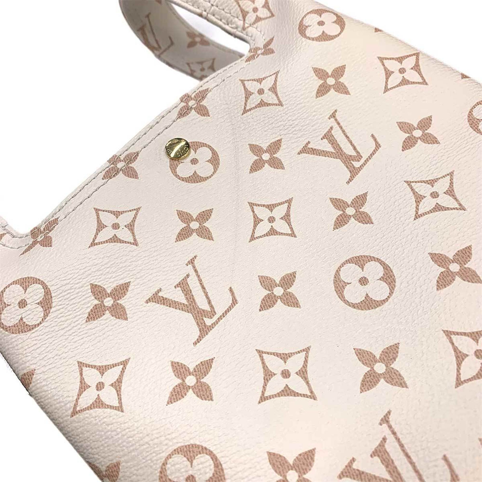 Louis Vuitton Dune Canvas Leather Handbag Shoulder Bag (Pre-Owned)