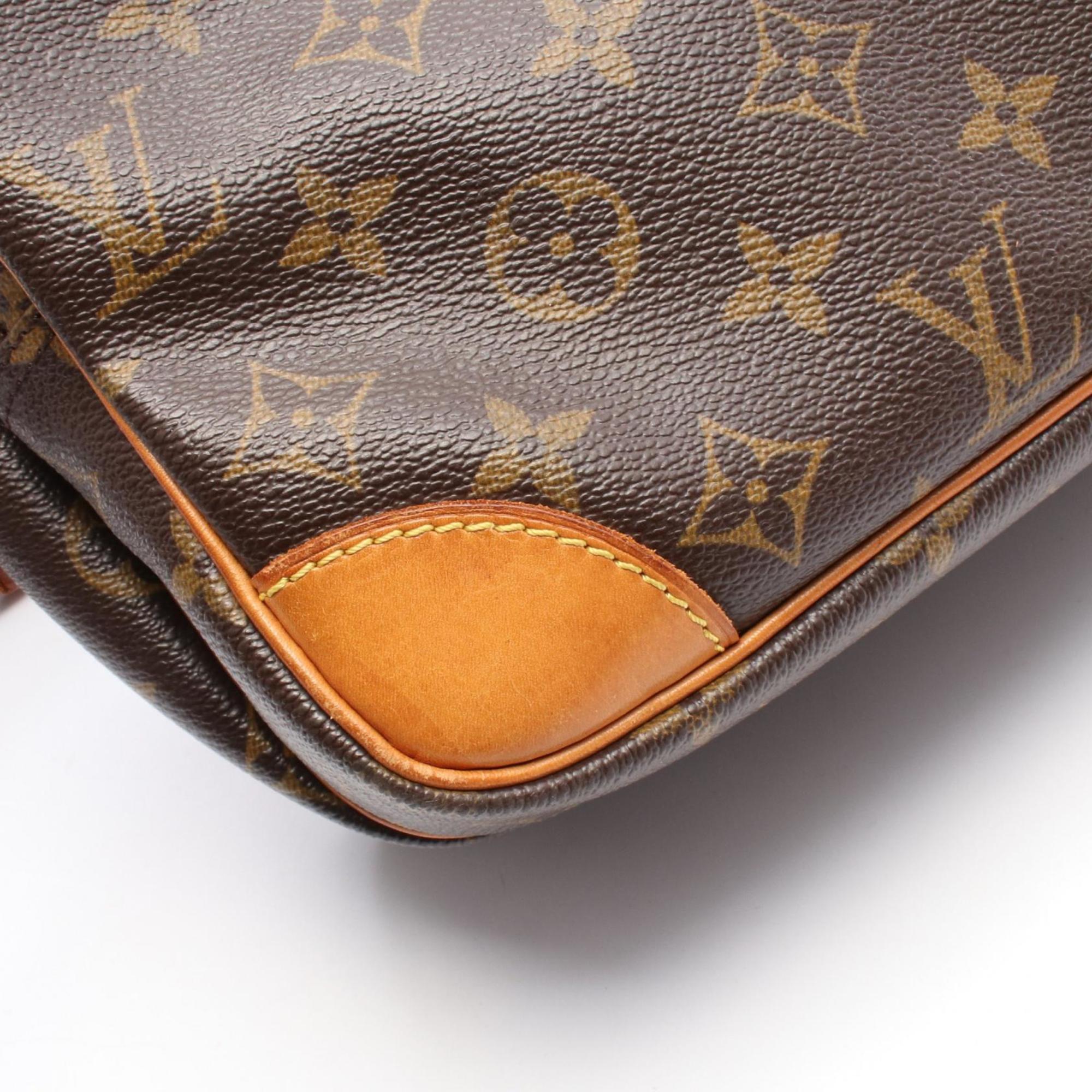 Louis Vuitton Brown Monogram Pvc Coated Canvas Leather Shoulder Bag (Pre-Owned)