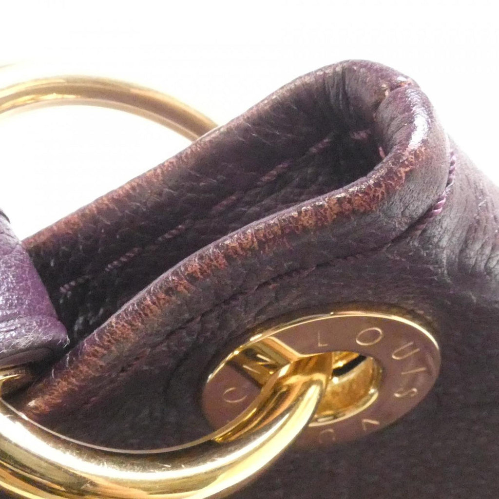 Louis Vuitton Leopard Purple Leather Shoulder Bag (Pre-Owned)