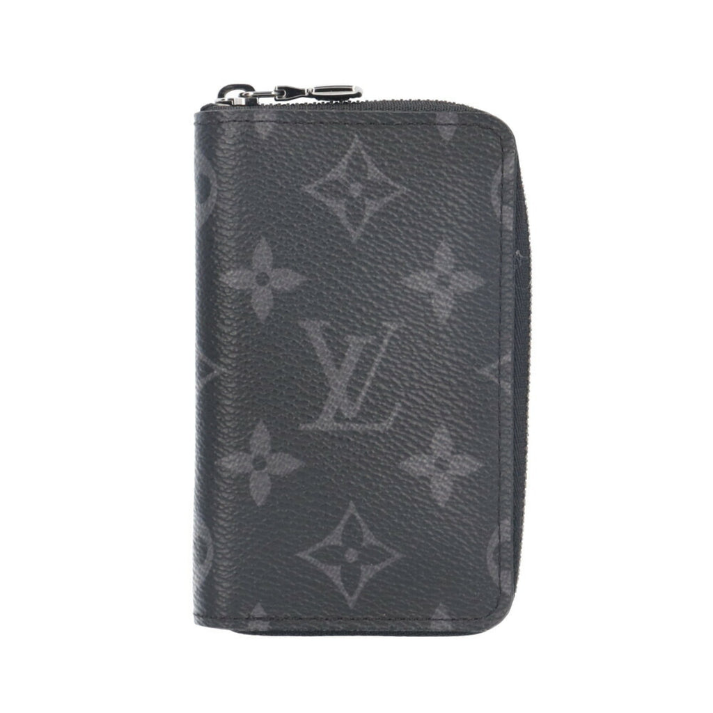 Louis Vuitton Black Monogram Eclipse Monogram Eclipse Coin Purse/Coin Case (Pre-Owned)