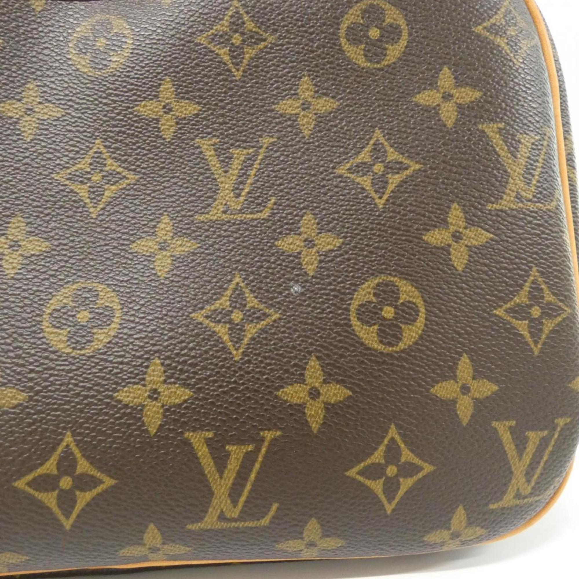 Louis Vuitton Marron Coated Canvas Handbag (Pre-Owned)