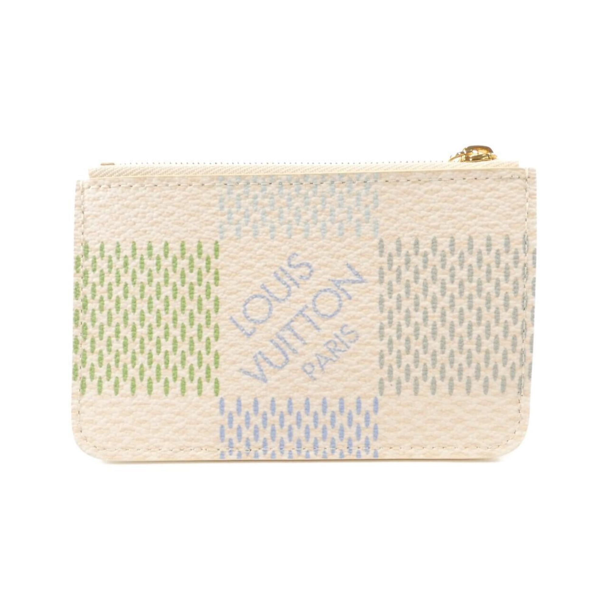 Louis Vuitton Damier Pistache Coated Canvas Coin Purse/Coin Case (Pre-Owned)