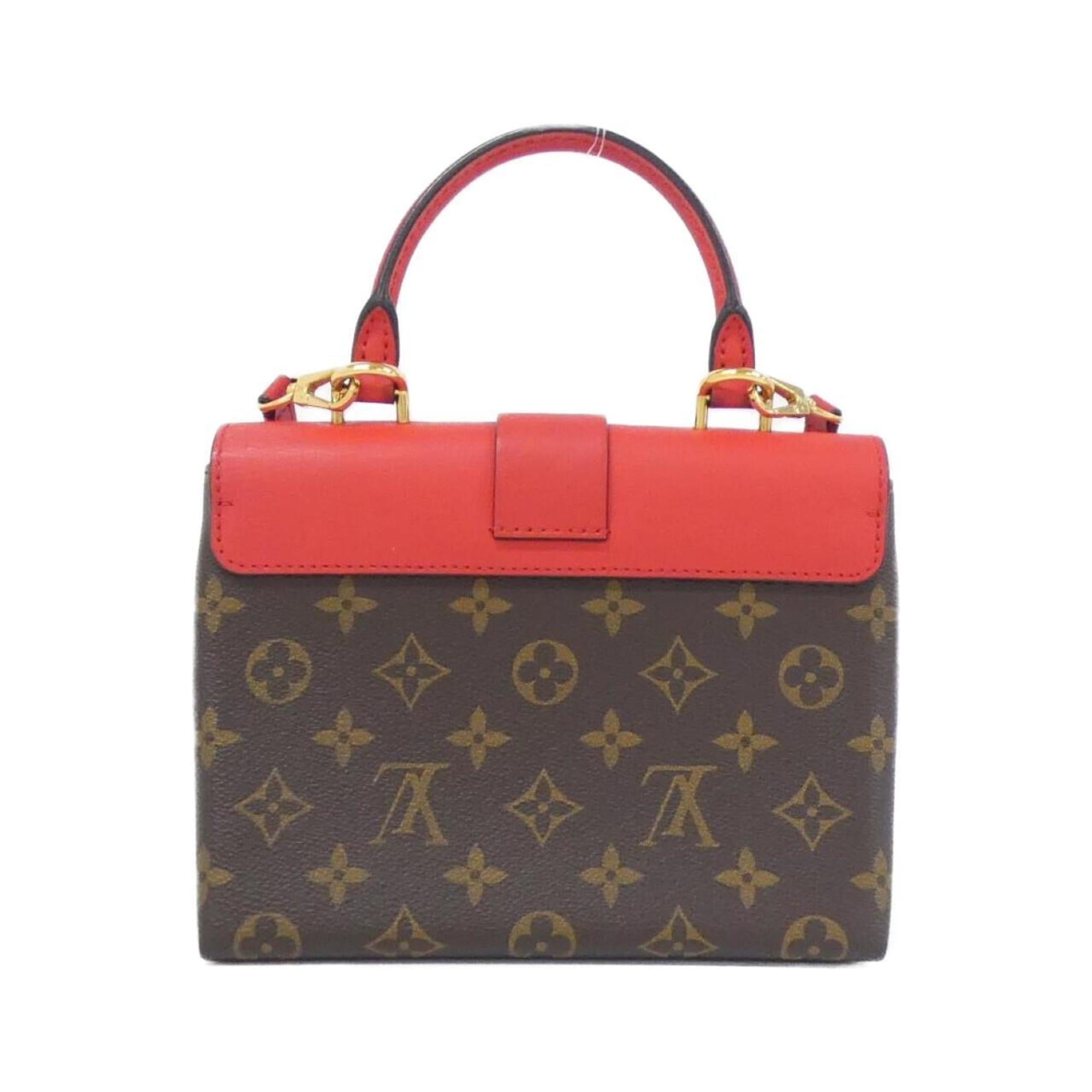 Louis Vuitton Brown Coquelicots Coated Canvas Leather Handbag (Pre-Owned)