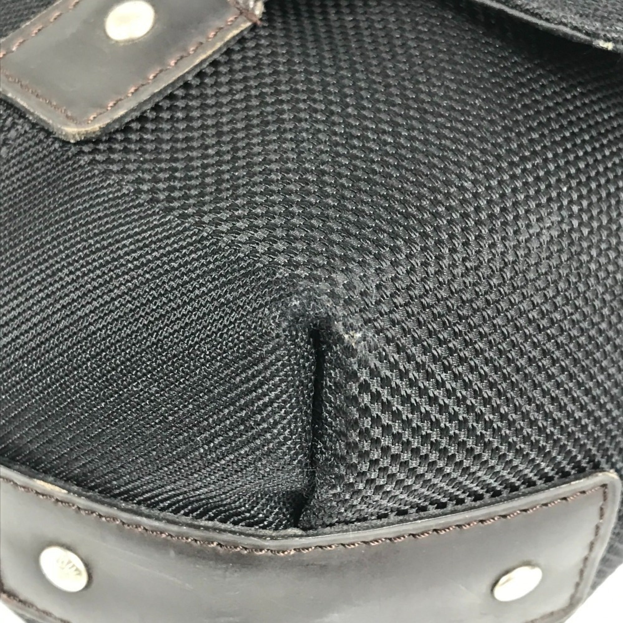 Louis Vuitton Black White Damier Geant Messenger Bag Shoulder Bag (Pre-Owned)