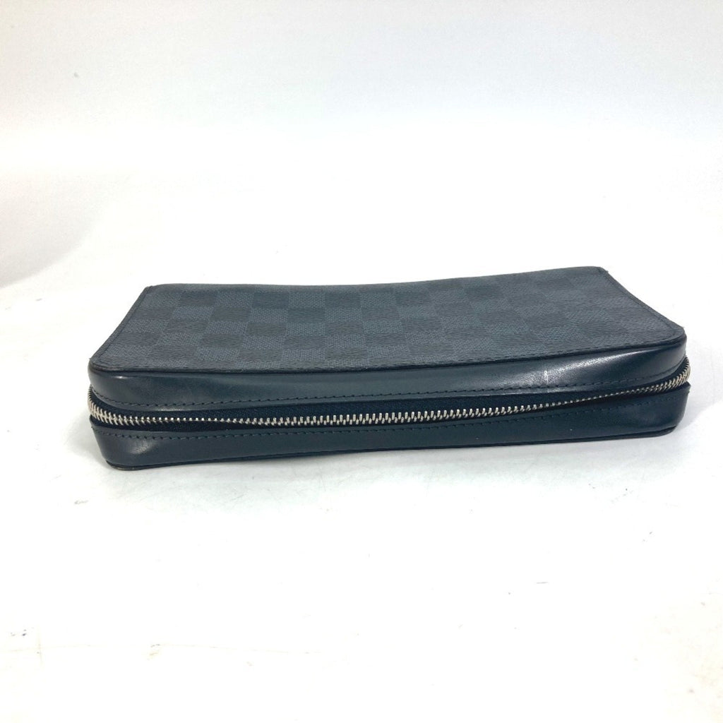 Louis Vuitton Damier Cobalt Navy Long Wallet (Bi-Fold) (Pre-Owned)