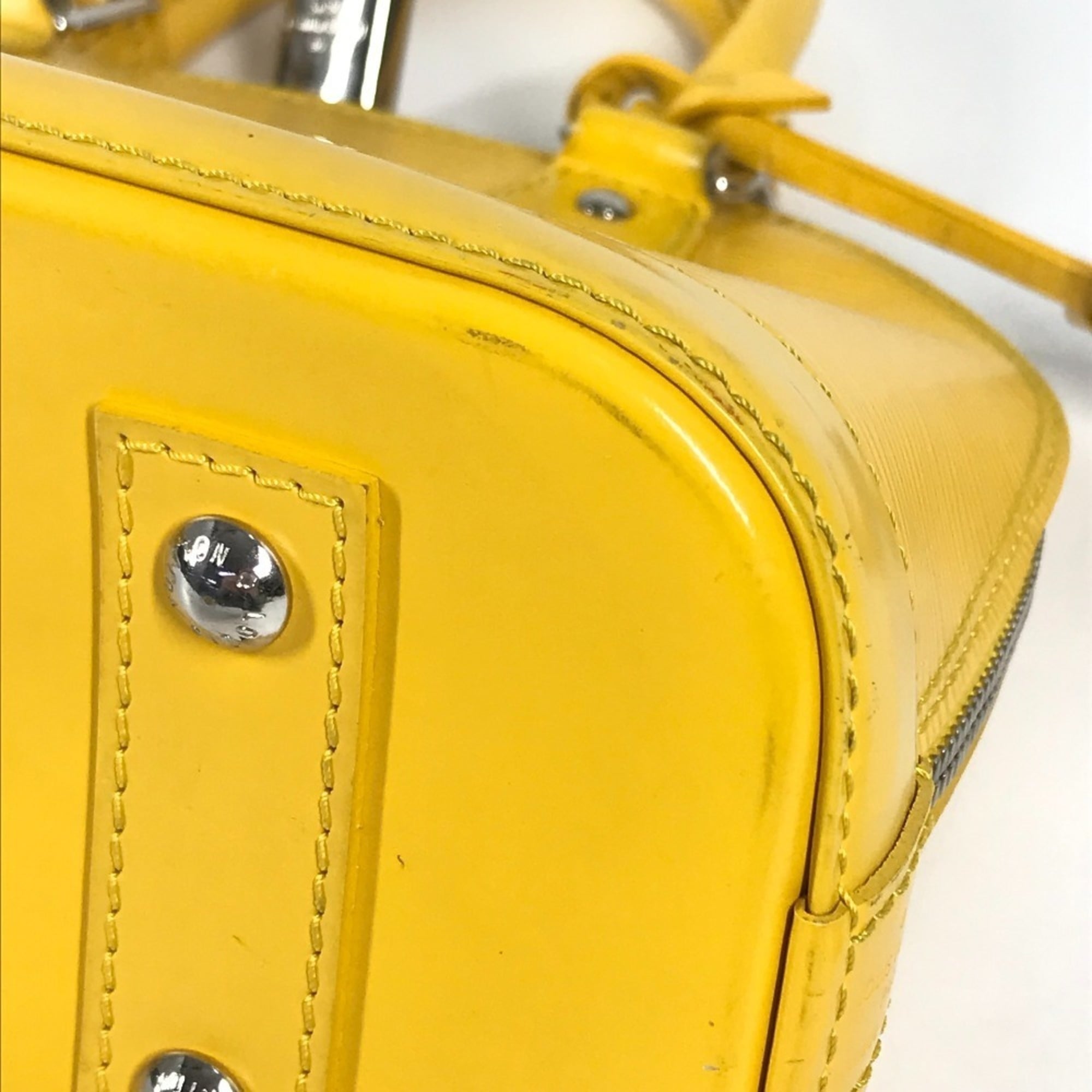 Louis Vuitton Epi Citron Yellow Epi Leather Handbag Shoulder Bag (Pre-Owned)