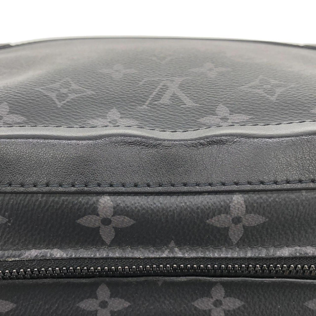Louis Vuitton Black Coated Canvas Shoulder Bag (Pre-Owned)