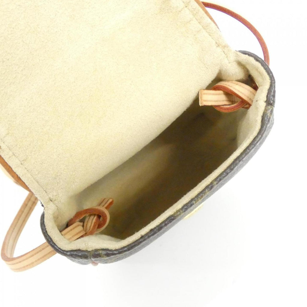 Louis Vuitton Brown Coated Canvas Pochette Shoulder Bag (Pre-Owned)