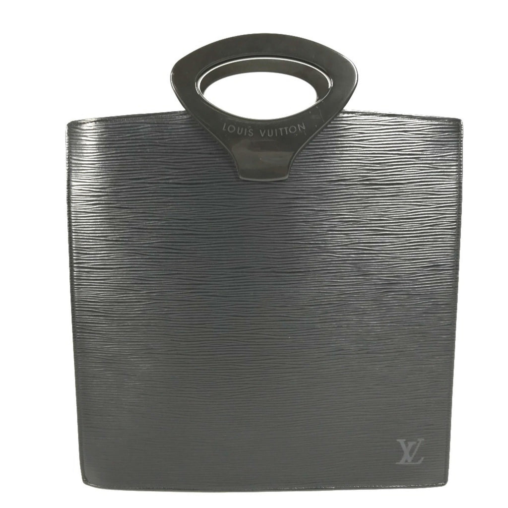 Louis Vuitton Black Galle Noir Epi Leather Handbag Tote Bag (Pre-Owned)