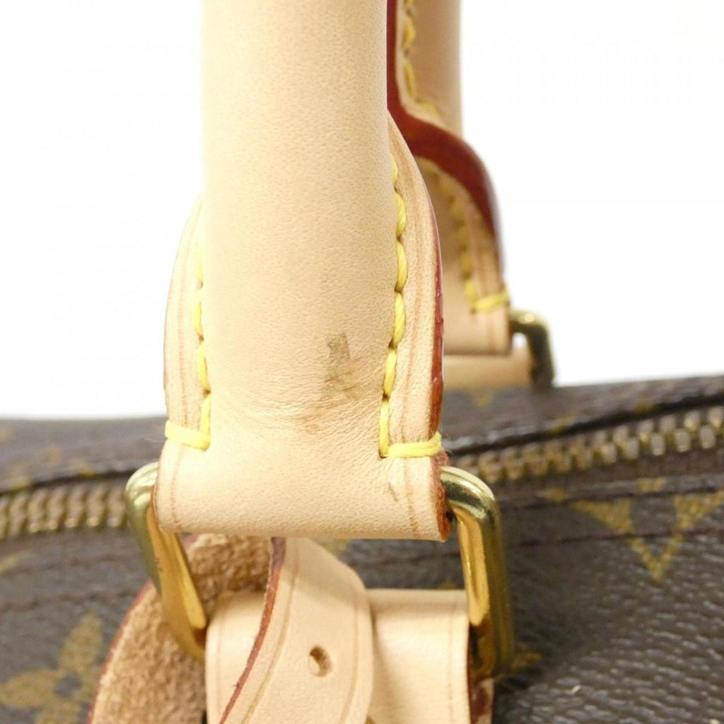 Louis Vuitton Brown Coated Canvas Boston Bag (Pre-Owned)