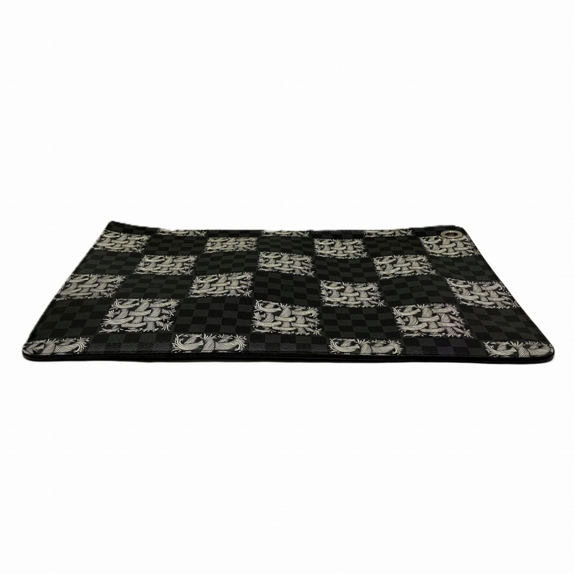 Louis Vuitton Black Pvc Clutch Bag Pochette (Pre-Owned)