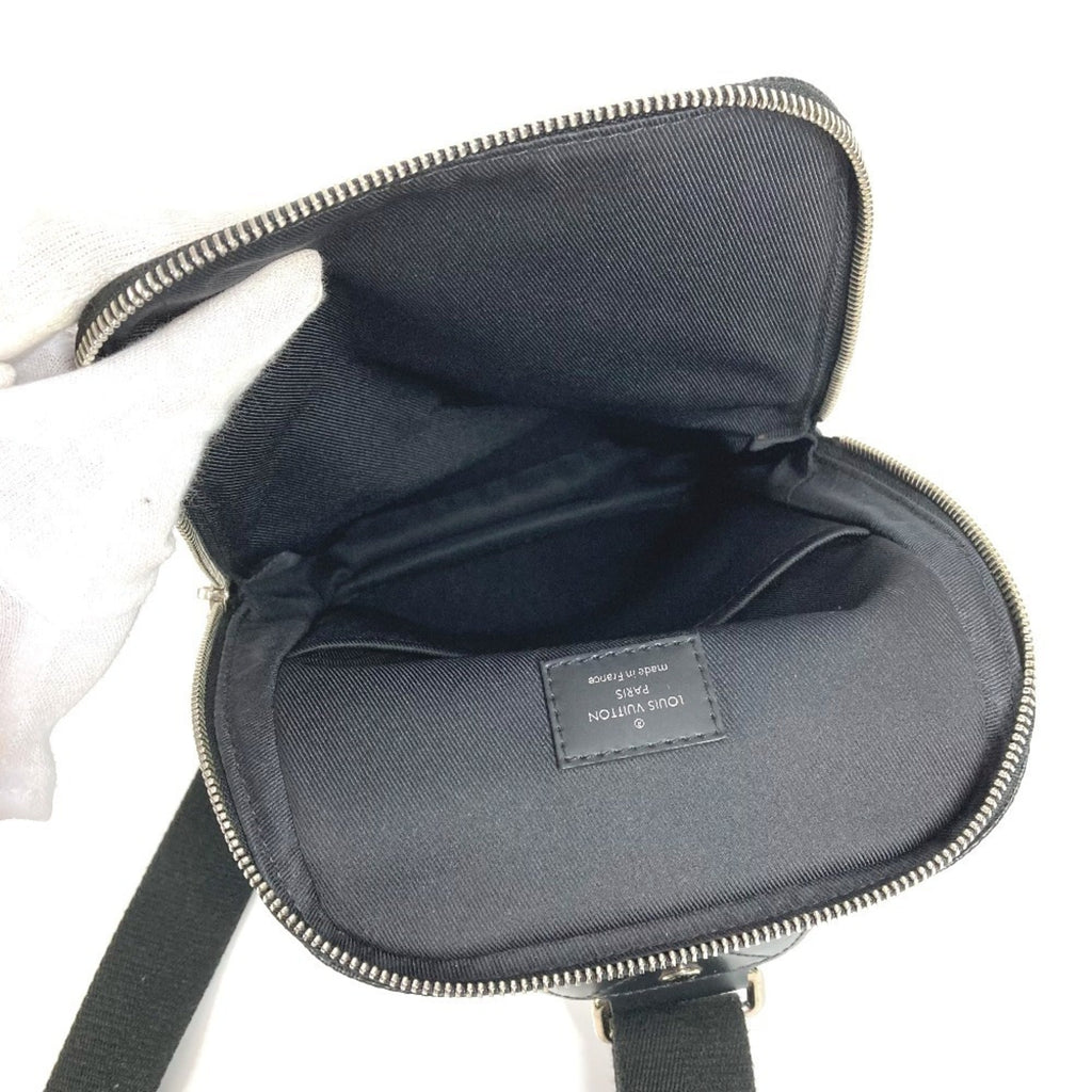 Louis Vuitton Black Damier Graphite Canvas Shoulder Bag Sling Bag (Pre-Owned)