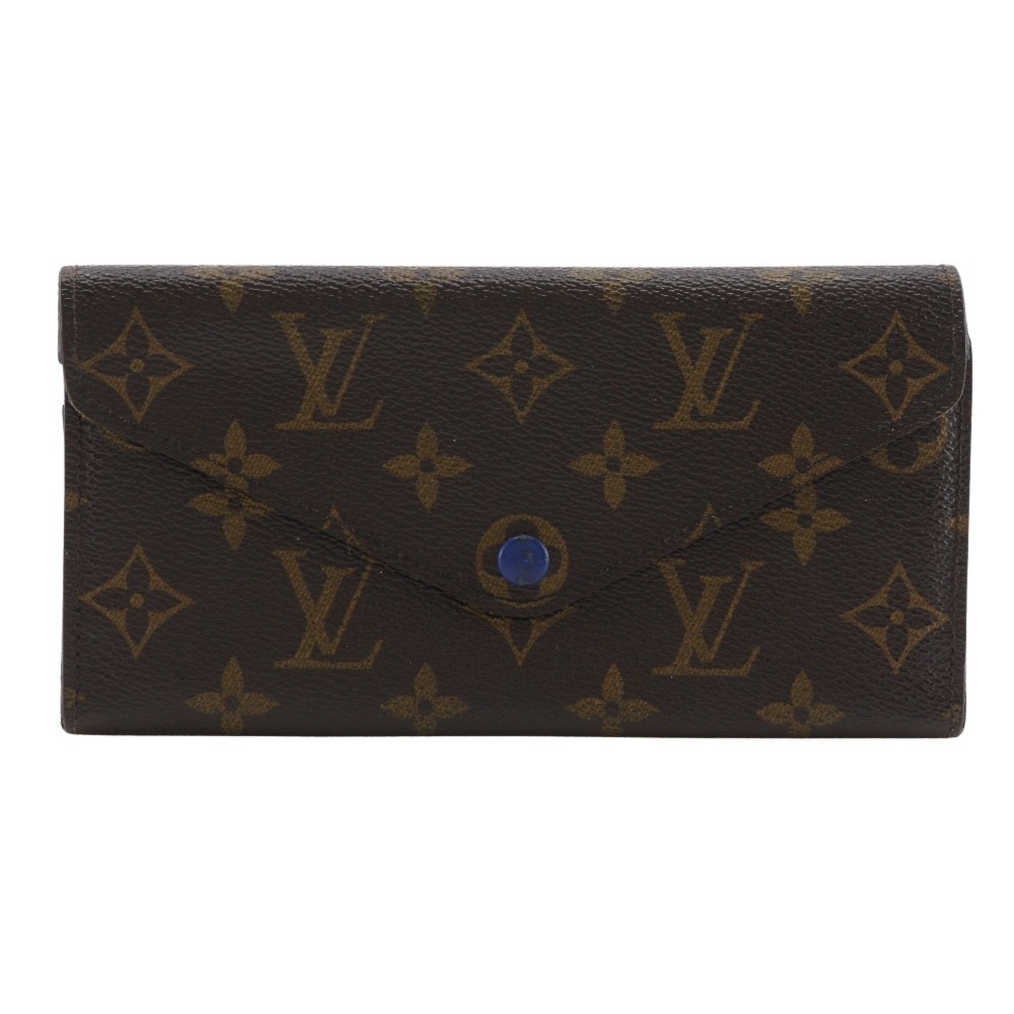 Louis Vuitton Monogram Brown Monogram Long Wallet (Bi-Fold) (Pre-Owned)