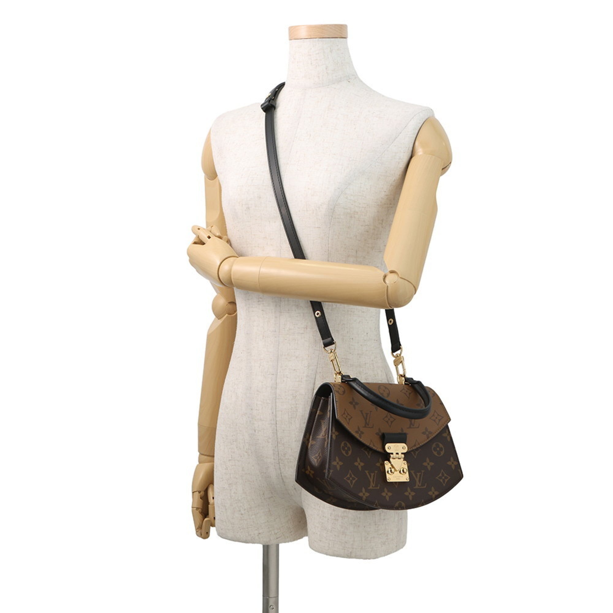 Tilsitt Top Handle Bag Reverse Monogram Canvas