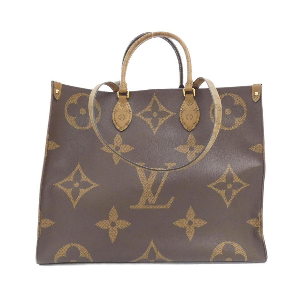 Louis Vuitton Marron Coated Canvas Handbag (Pre-Owned)