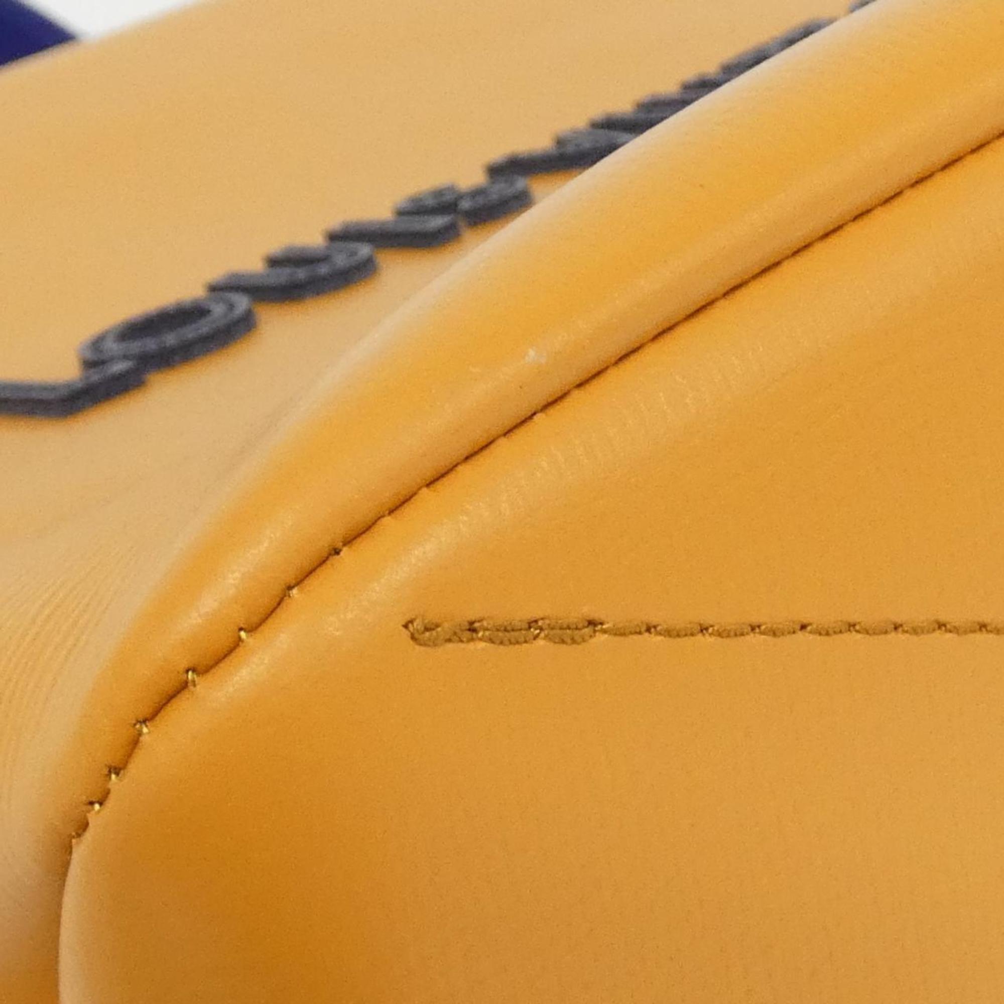 Louis Vuitton Saffron Leather Handbag (Pre-Owned)
