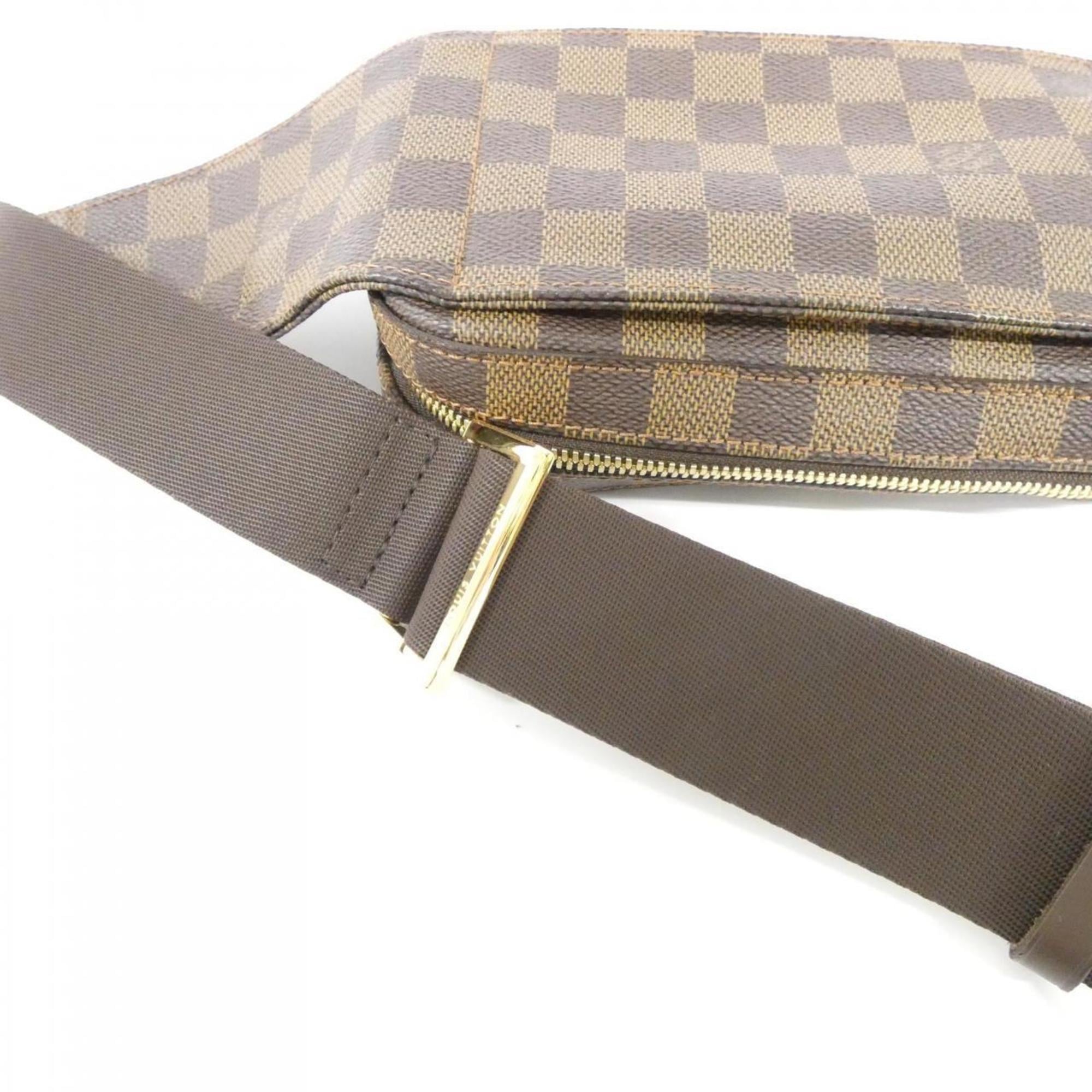 Louis Vuitton Ebene Coated Canvas Shoulder Bag (Pre-Owned)