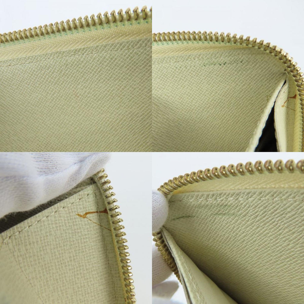 Louis Vuitton Monogram Mini Lin Beige Dune Monogram Mini Lin Long Wallet (Bi-Fold) (Pre-Owned)