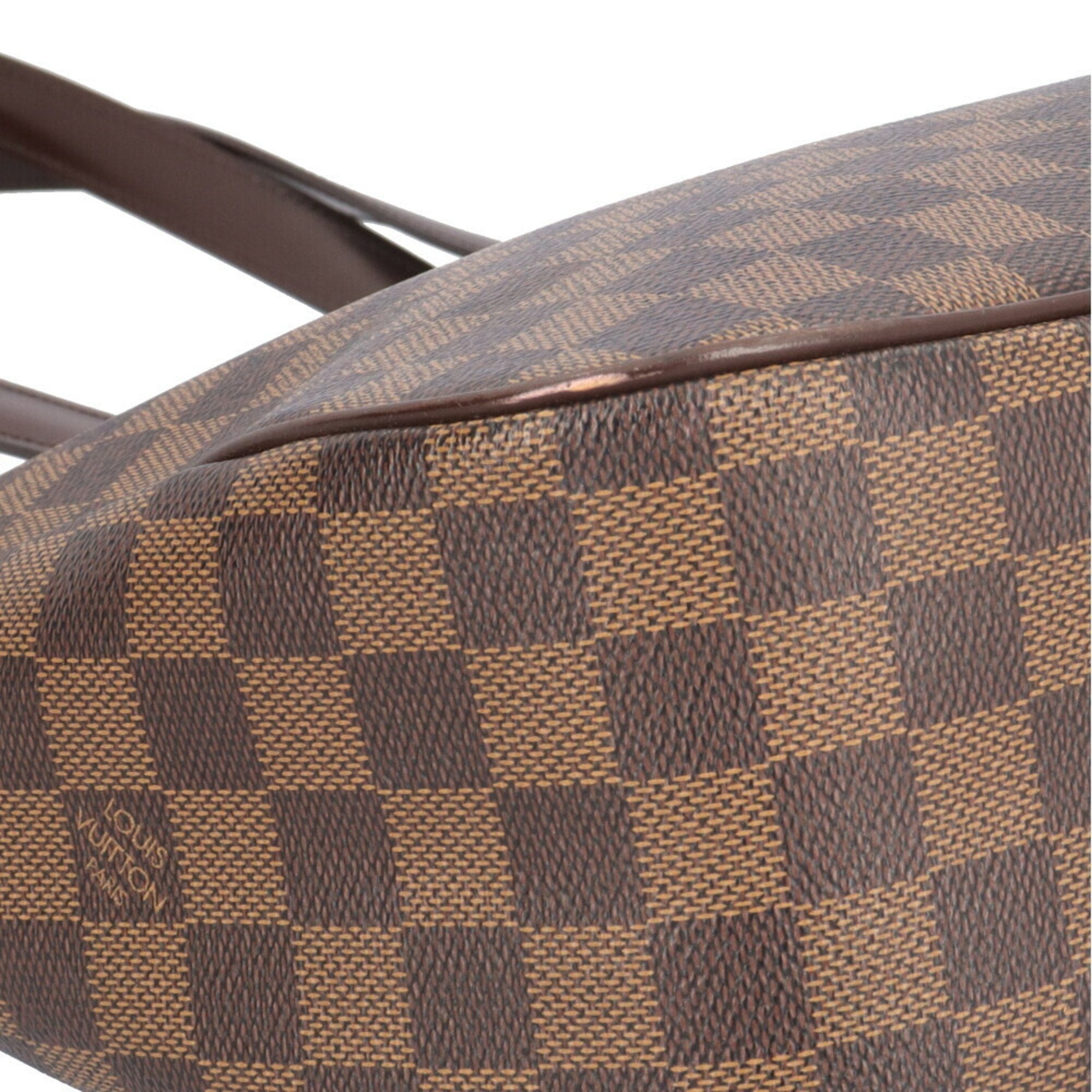 Louis Vuitton Damier Brown Damier Canvas Damier Canvas Tote Bag (Pre-Owned)