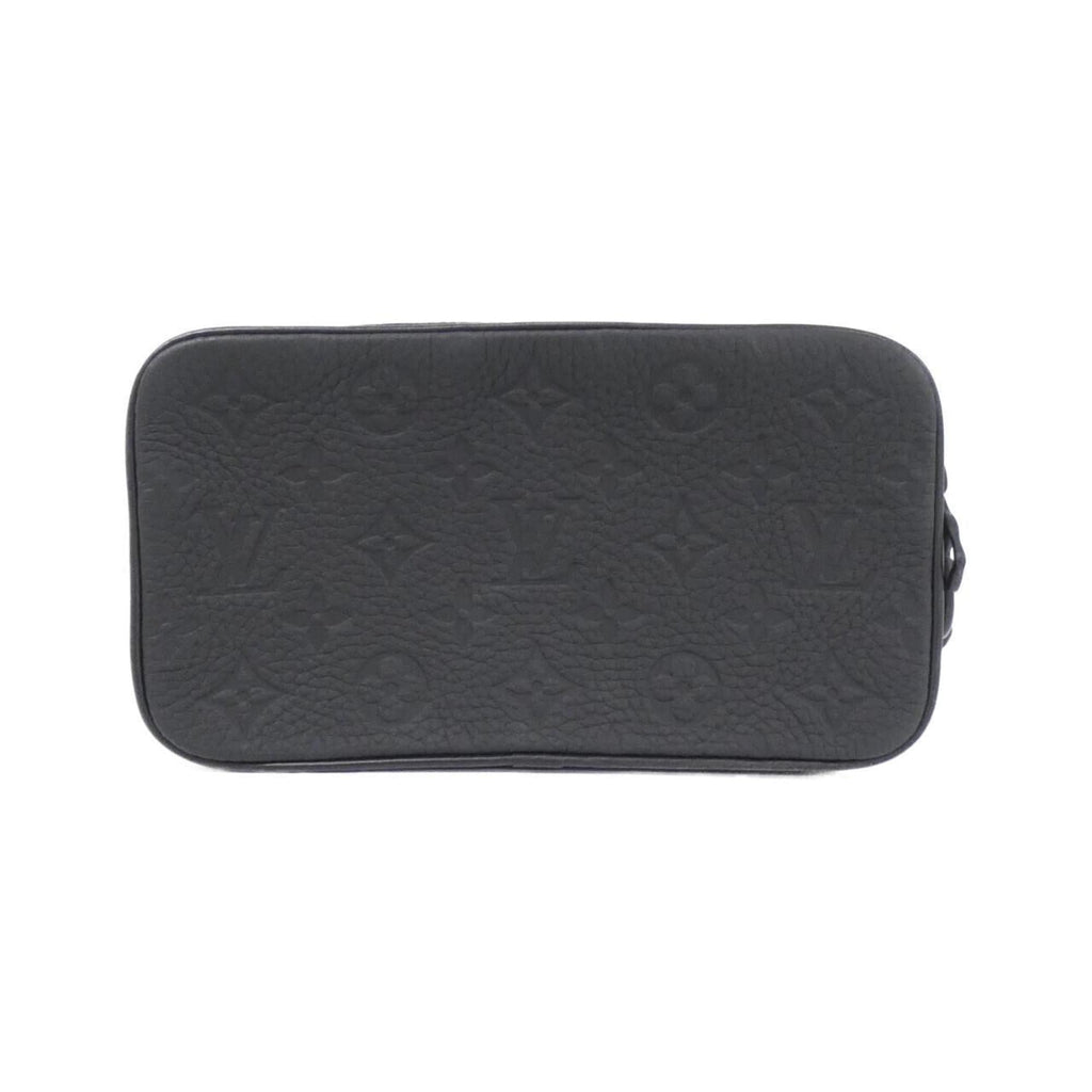 Louis Vuitton Black Leather Handbag Pochette (Pre-Owned)