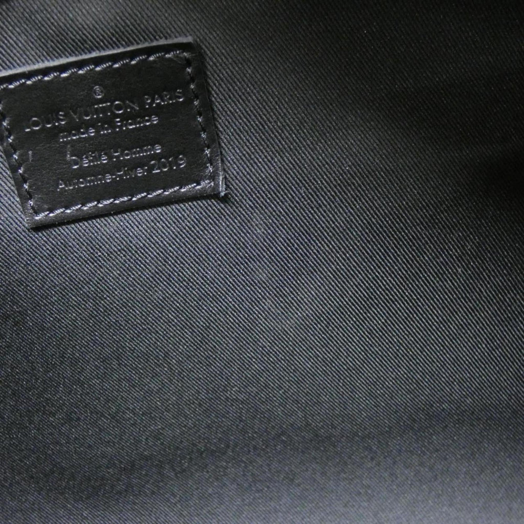 Louis Vuitton Black Leather Boston Bag (Pre-Owned)