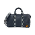 Louis Vuitton Black Leather Shoulder Bag (Pre-Owned)