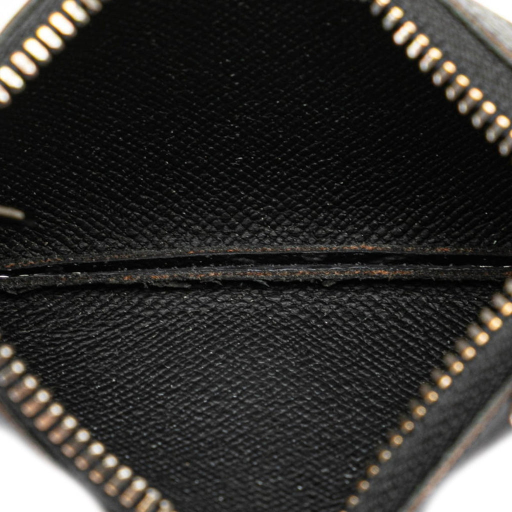 Louis Vuitton Black Gray Pvc Pochette (Pre-Owned)
